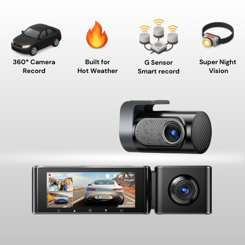 RoadShield™ Dash Cam - clear insurance scam.