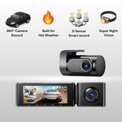 RoadShield™ Dash Cam - clear insurance scam.