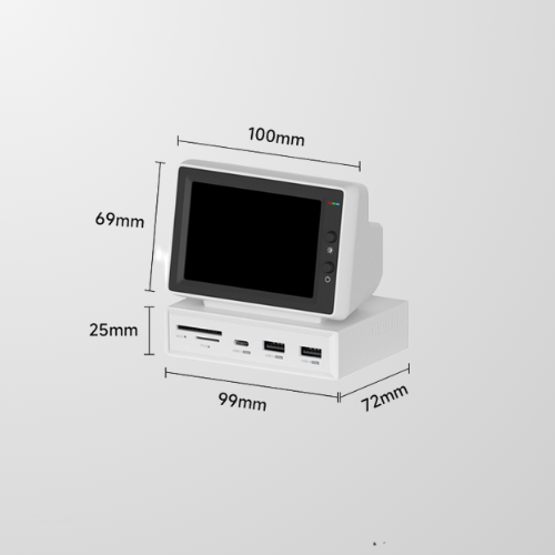 OptiCore Mini Display – Ultra-Compact IPS Panel